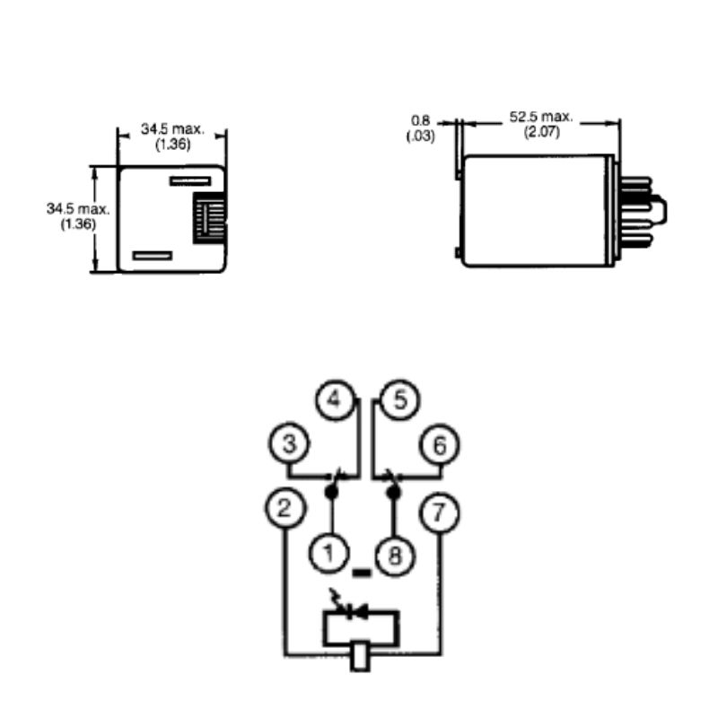 RELAY AC 220V 6263